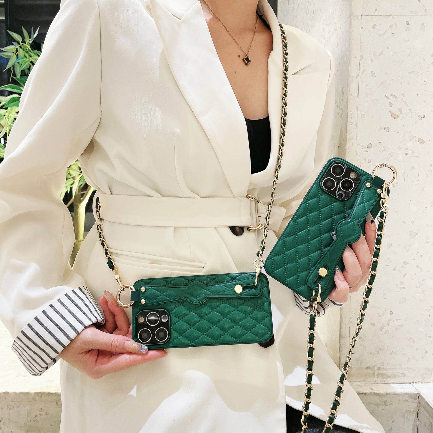Oriseeasy iPhone Case Crossbody Long strap holder