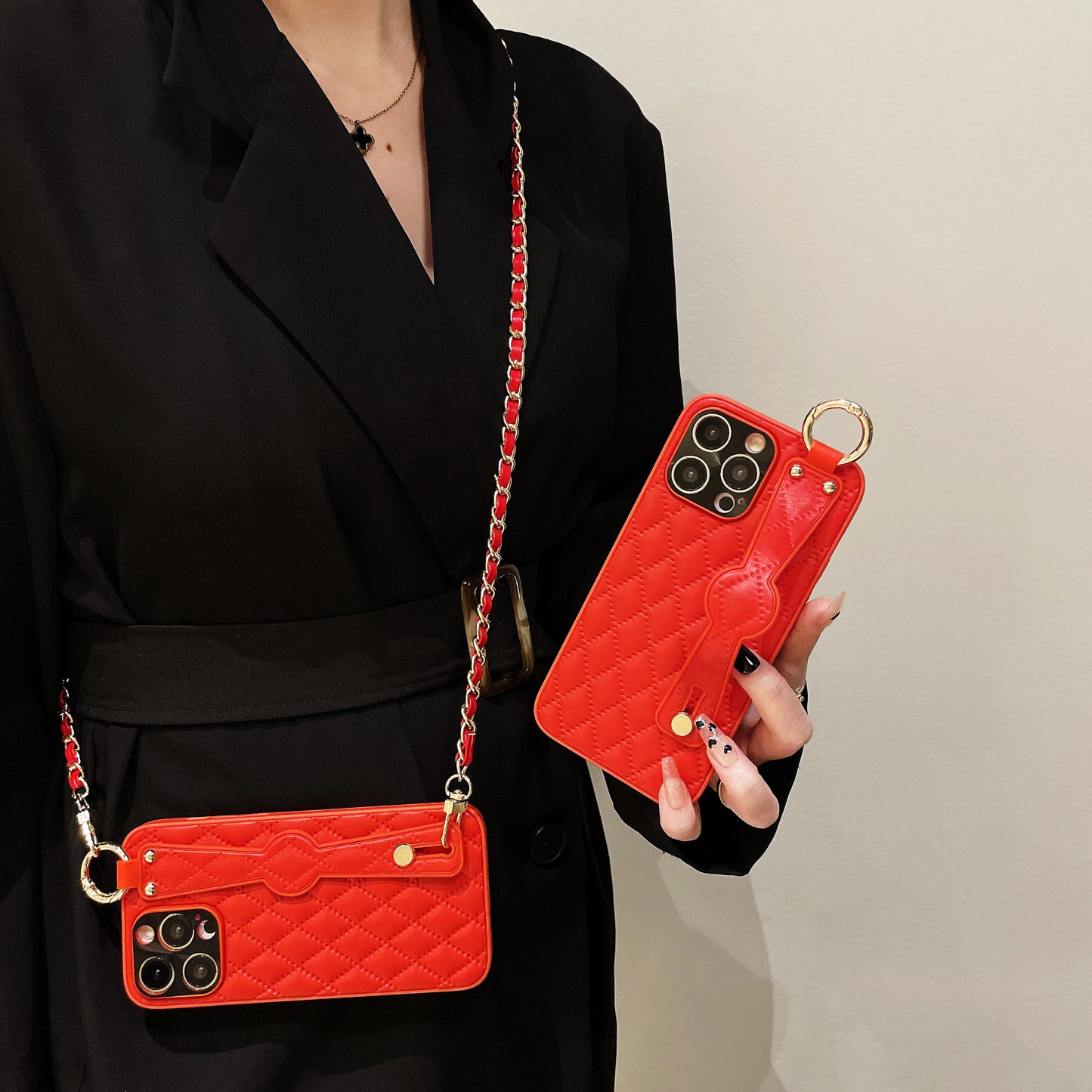 Oriseeasy iPhone Case Crossbody Long strap holder