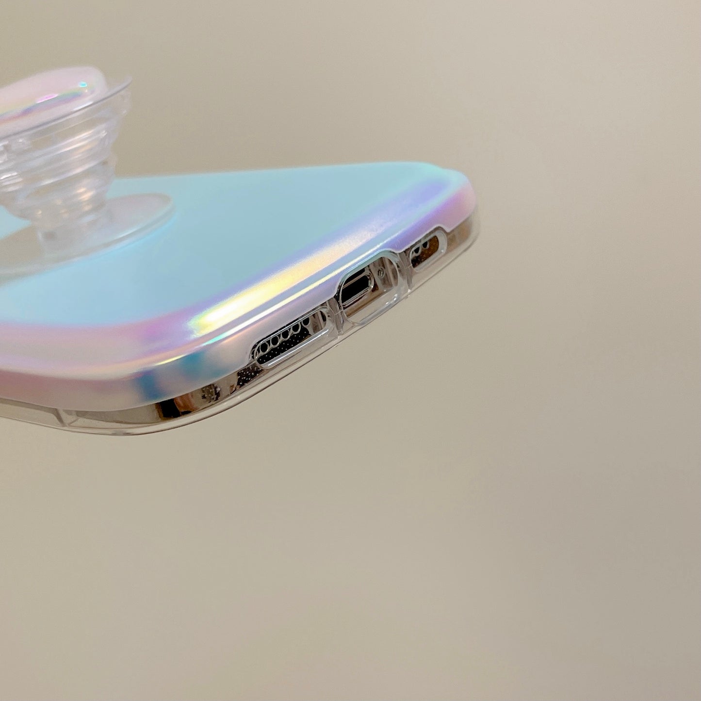 Oriseeasy iPhone Case with Heart Stand Mirror